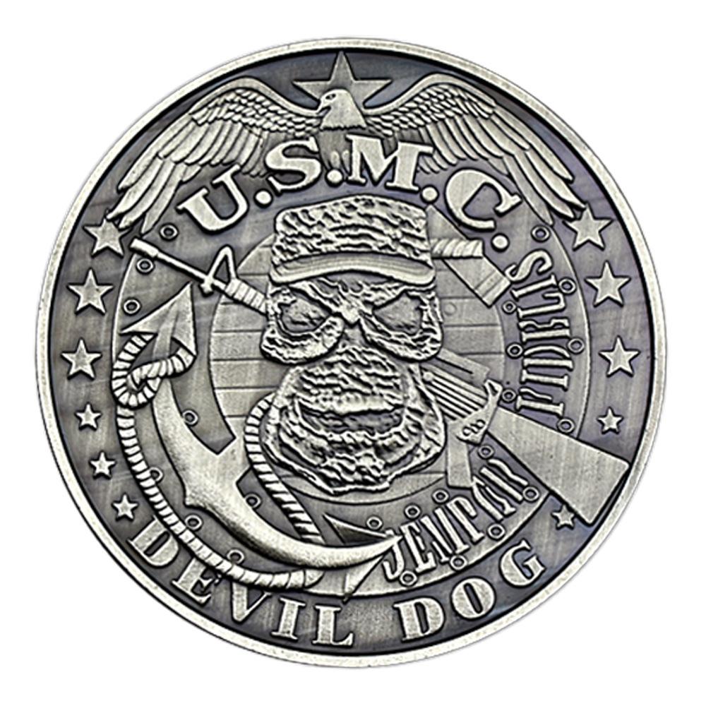 US Marine Corps EST.1775 Challenge Coin Commemorative Gift Metal Medal Collection Gift