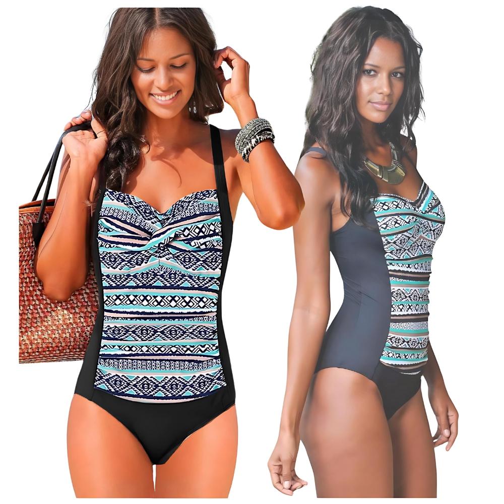 One-piece swimsuit shaping slimming black One-piece swimsuit shaping slimming black XXXL