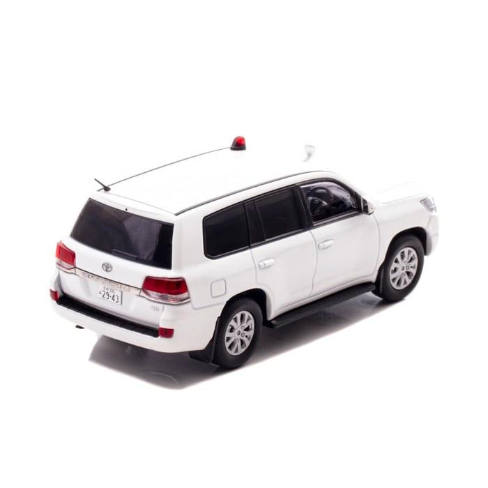 RAI'S 1/43 Toyota Land Cruiser AX (URJ202) Транспортное средство Отдела дорожного образования Полицейского управления префектуры Миядзаки 2018 года (белый) H7431807