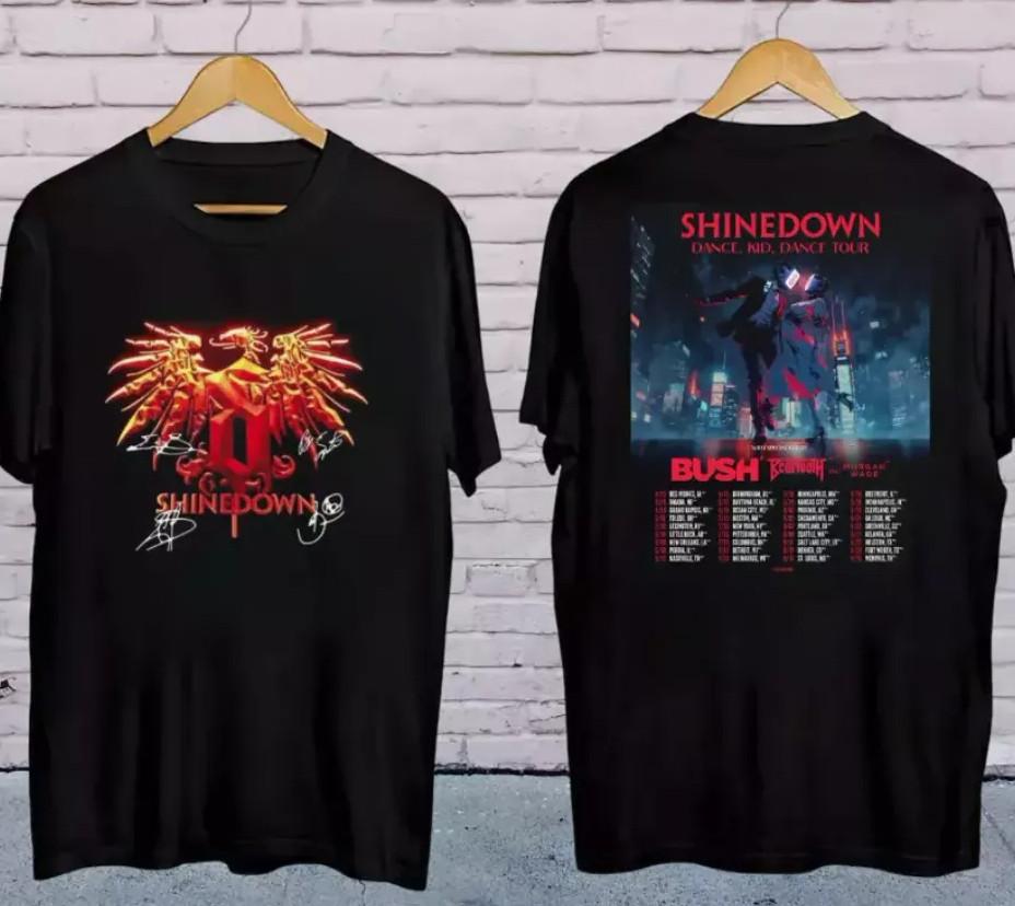 Shine down Dance Tour 2026 Shirt, Shine down Band Concert 2026 T- shirt