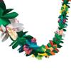 3M Hawaii Party Garland With Colorful Flower Paper String For Jungle Beach Theme Summer Party Hawaii Party Hanging Ornaments Decoration Supplies