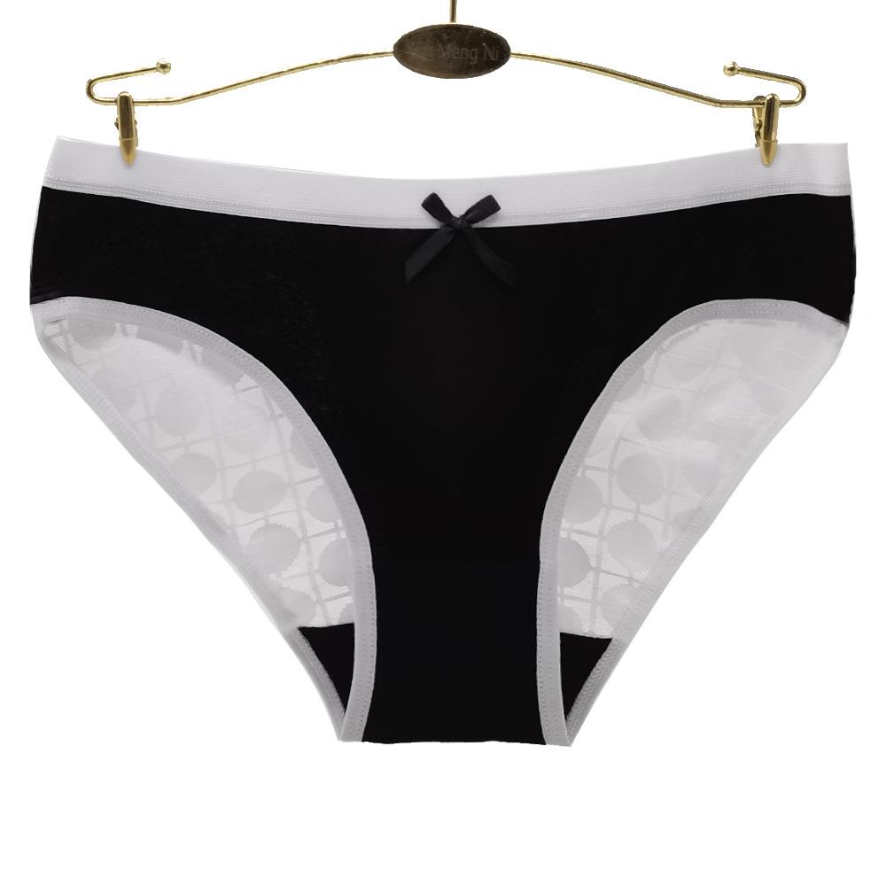 Сексуальные кружевные трусики, женское хлопковое нижнее белье, прозрачные трусы, трусы, нижнее белье, 6 шт./лот