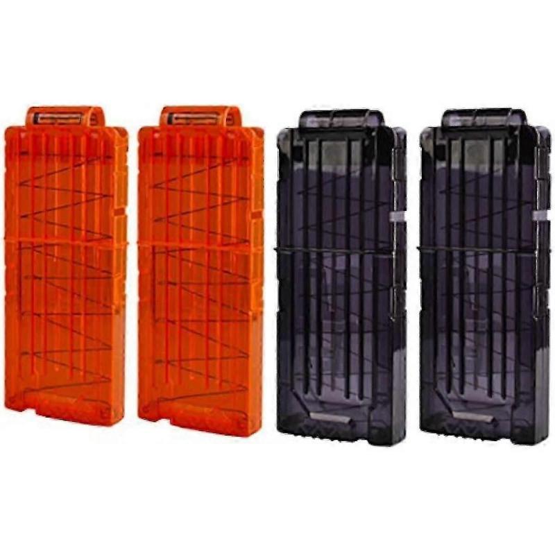 4 шт. Клип для пистолета с мягкими пулями, клип для быстрой перезарядки для игрушечного пистолета серии Nerf Elite, 12 патронов, патронная лента, дротики, клипы для пистолета Nerf