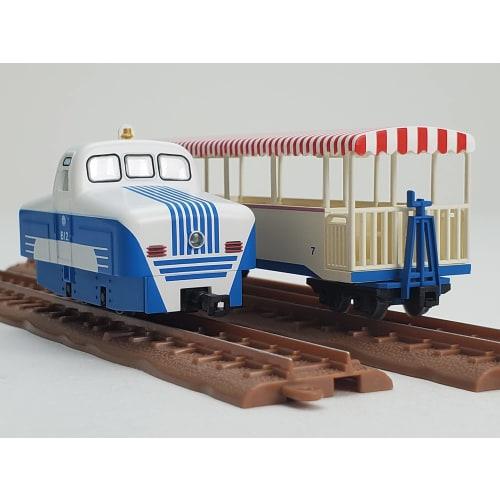 Railway Collection Tetsuro Narrow Gauge 80 Memories of Seibu Railway Yamaguchi Line B12 + Open Deck Passenger Car Type 2-Car Set (Diorama Supplies)