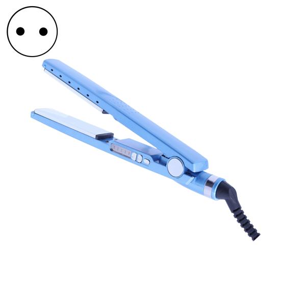 Портативный выпрямитель для волос с дисплеем температуры, электрический щипцы для завивки волос с быстрым нагревом, дорожная плойка для завивки волос, женский инструмент для укладки волос