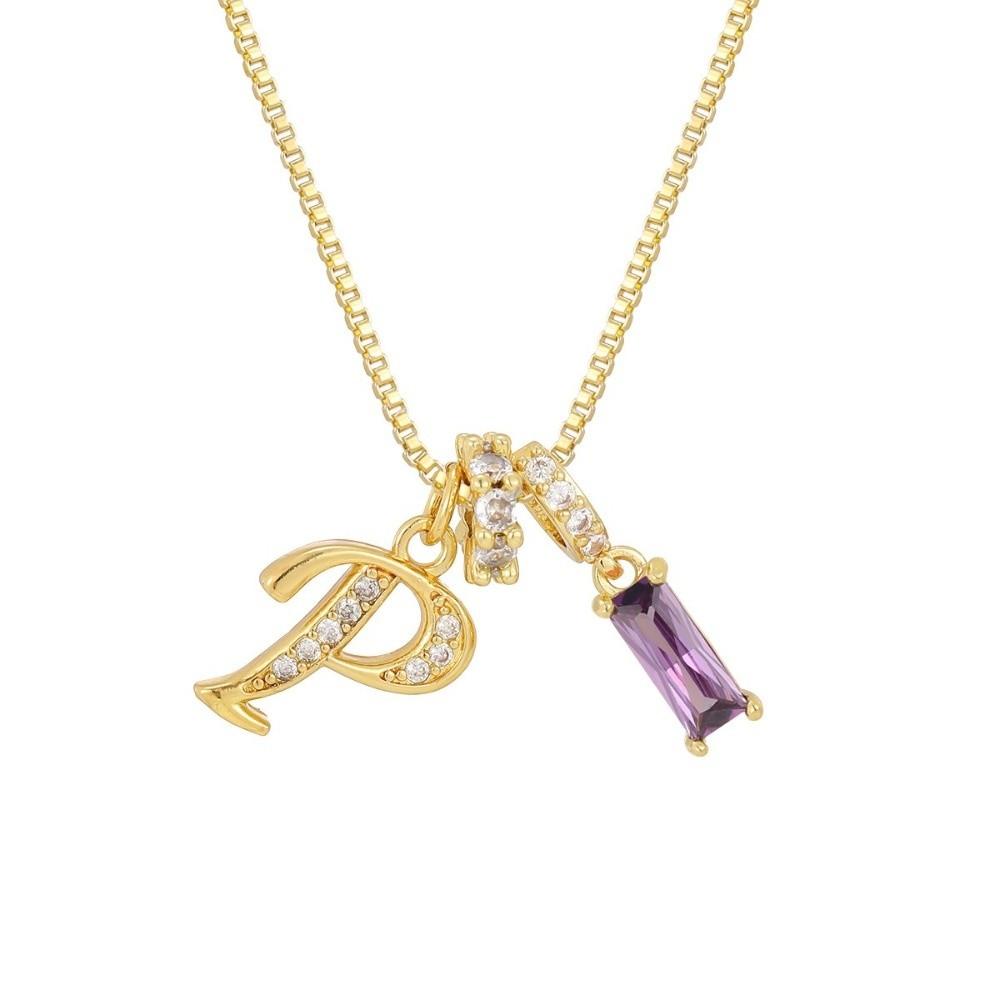 Hypoallergenic Letter Jewelry Adjustable Fashion Pendants Necklace Pendant for Women Jewelry