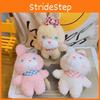 Teddy Keychain Rabbit Cute Cartoon Plush Toy Girls Kid Backpack Ornament Hanging