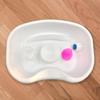 Bedside Shampoo Basin Hair Washing Comfortable Sink Wash Tray with Head Cushion for Bedroom