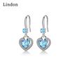 Lindon Copper Alloy Zircon Earrings Drop Earrings For Women Wedding Party Gifts