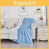 Plush Polyester Thick Fleece Blanket With Double Layer Warmth For Home Use Sleep