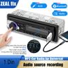 2024 ZEAL fix Car Radio 1Din FM MP3-плеер Аудио Стерео Вход USB/SD Функция зарядки с дистанционным управлением Встроенная музыка