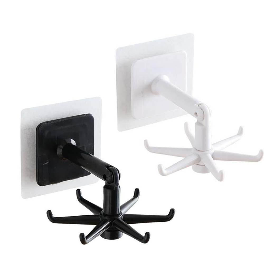 Самоклеящиеся кухонные крючки, с вращением на 360 градусов