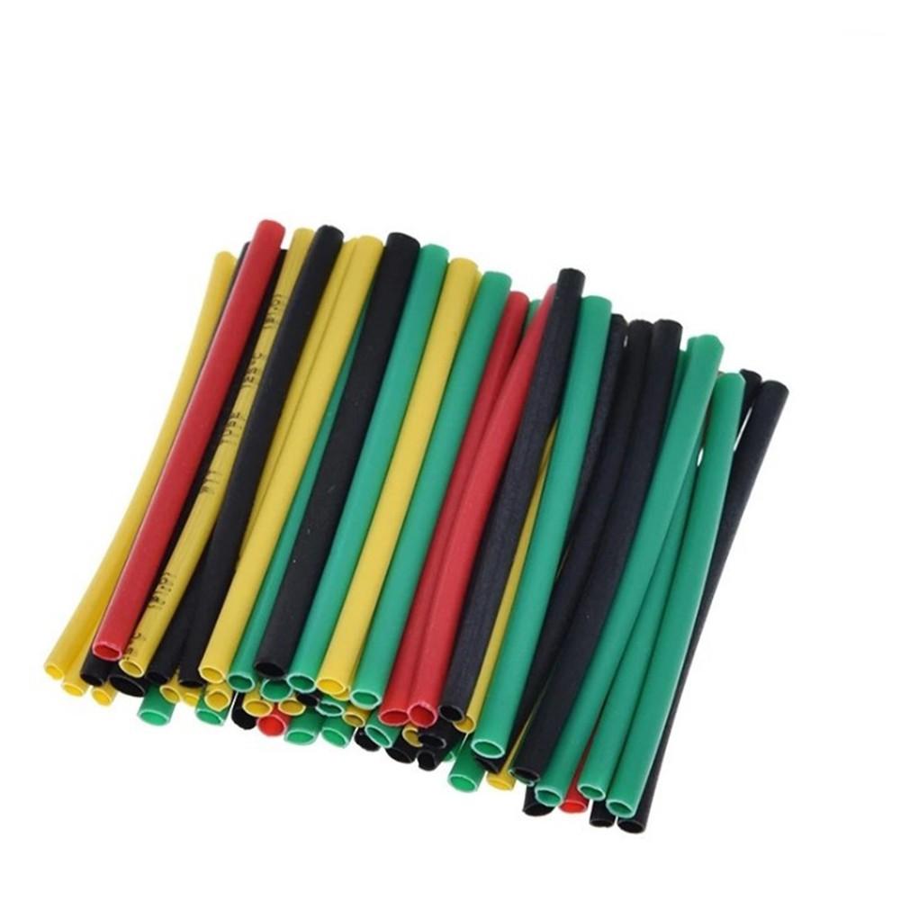 164 Pieces of Household Heat Shrinkable Tube Shrinkable Color Wire Sleeve