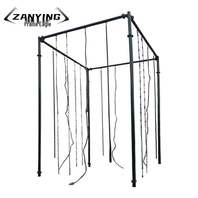 Zanying Outdoor Climbing Training Frame with Poles and Ropes