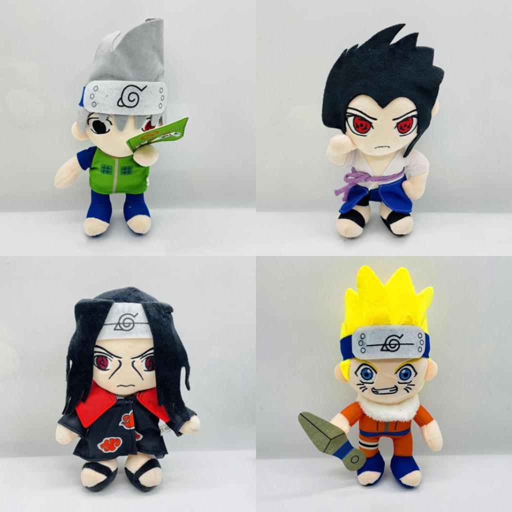 Cute Naruto Plush Stuffed Doll 11" Soft Toy For Kids Uzumaki Kakashi Uchiha Itachi Kurama Theme