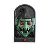 Halloween Doorbell Decorations,Animated Skulls Doorbell With Spooky Sounds,Decor With Lightup Eyeball,Trick Or Treats Event For Adult,Haunted House