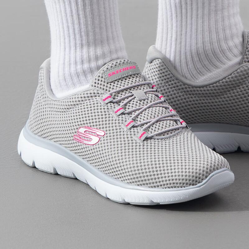Skechers Women's 12985-GYHP Casual Sports Shoe
