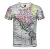 Fashion Tee Top Sleeve Round Suit Tie 3D T-Shirt