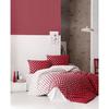 Bedding Set - 1 Duvet Cover 220 X 240 Cm + 2 Pillowcases 60 X 60 Cm - 100% Reinforced Cotton - Red