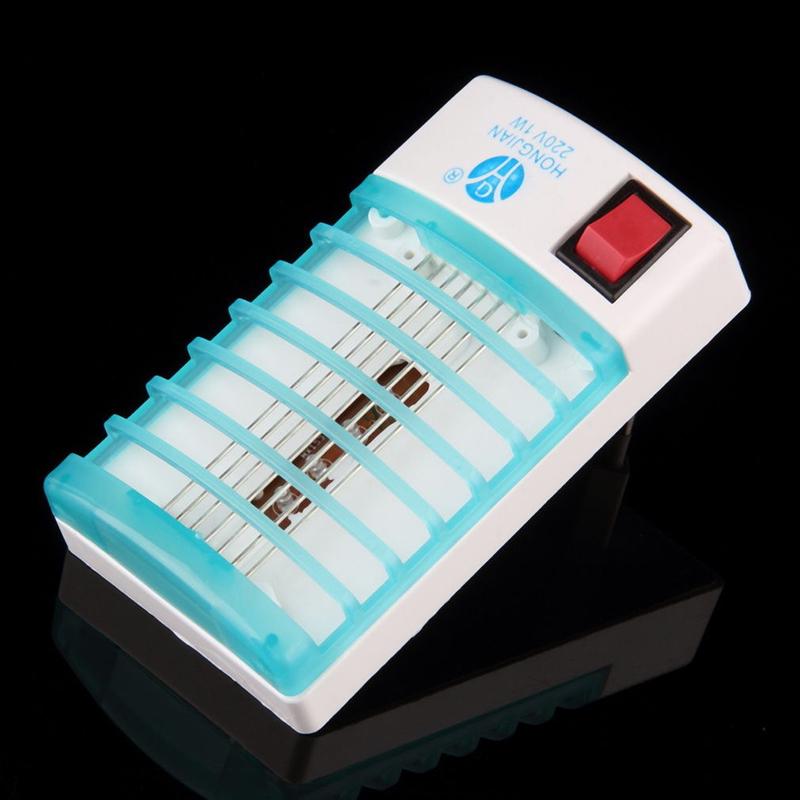 Горячий! Мини-электрическая лампа от комаров, репеллент от вредителей, светодиодная лампа-ловушка для насекомых, мух и моли