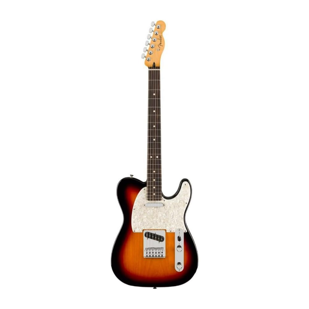 Fender Player II Modified Telecaster® Electric Guitar, Rosewood Fingerboard, 3 Tone Sunburst, with Gig Bag.