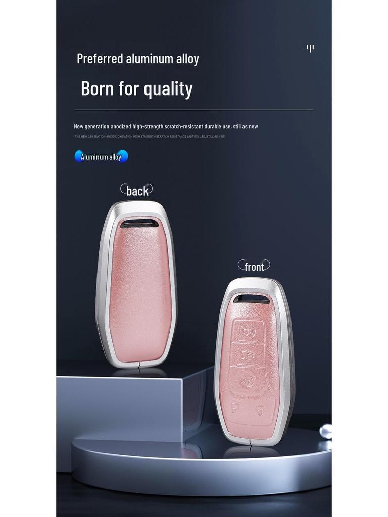 Metal Protective Key Shell for 2015-2017 Ford Mustang - Unisex Design