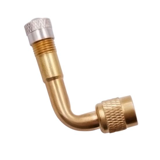 Tire Valve Extension Set 45 90 135 Degree Angled Adaptors for Car Motorcycle Bike Universal Inflator Nozzle Extenders