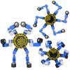 Деформация Fidget Spinner Портативный Снятие Стресса Напальчник Механический Гироскоп Игрушка Дети Подростки Взрослые Декомпрессионная Светящаяся Волчок Игрушка