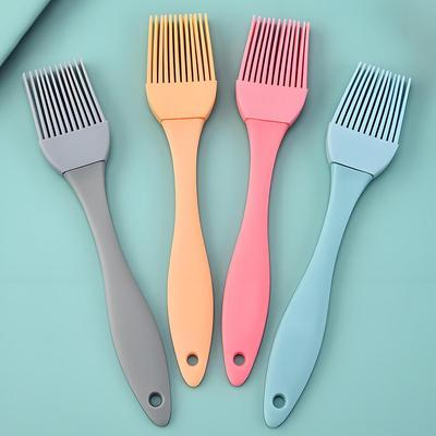 Силиконовая кисть для масла, кисточка для поливания барбекю, приправа, соус, торт, хлеб, масло, яйцо, термостойкая, домашняя кухня, выпечка, инструменты для приготовления пищи