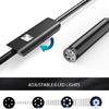 Эндоскоп USB Type-C 7 мм Гибкая Инспекционная Камера Водонепроницаемая Регулируемая Светодиодная Подсветка для Смартфонов Планшетов Компьютеров
