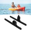 Kayak Foot Pegs Adjustable Locking Wearable Canoe Foot Brace Pedals for Boat 1 Pair