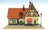 Набор Sankei Miniatuart Studio Ghibli Series Delivery Service Guchoki Pan Store Scale Paper Craft Kiki's 1/150 MK07-02