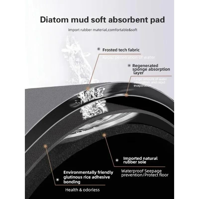 Цветные тюльпаны Диатомовая грязь Прихожая Противоскользящий Дом Улица Кухня Коврик Стираемый Коридор Ванная Комната Веранда Пол Дверной коврик Украсить