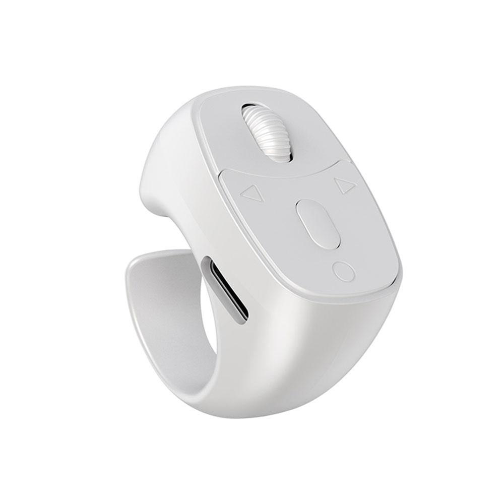 Remote Control For Iphone Ipad Wireless Bluetooth Page Turning Ring Roller E-Books Fingertip Remote Control Ring