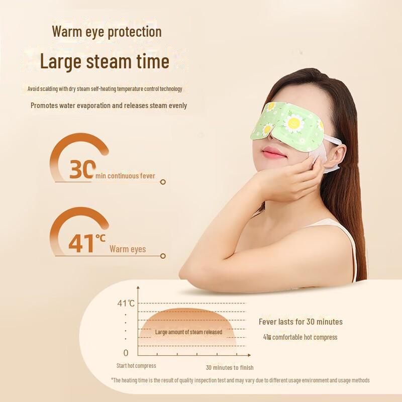 Подогреваемая маска для глаз для снятия усталости и защиты
