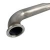 High Quality Stainless Steel 90 Deg Dump Tube Flanged for V-Band Tial MVS 38mm Wastegate