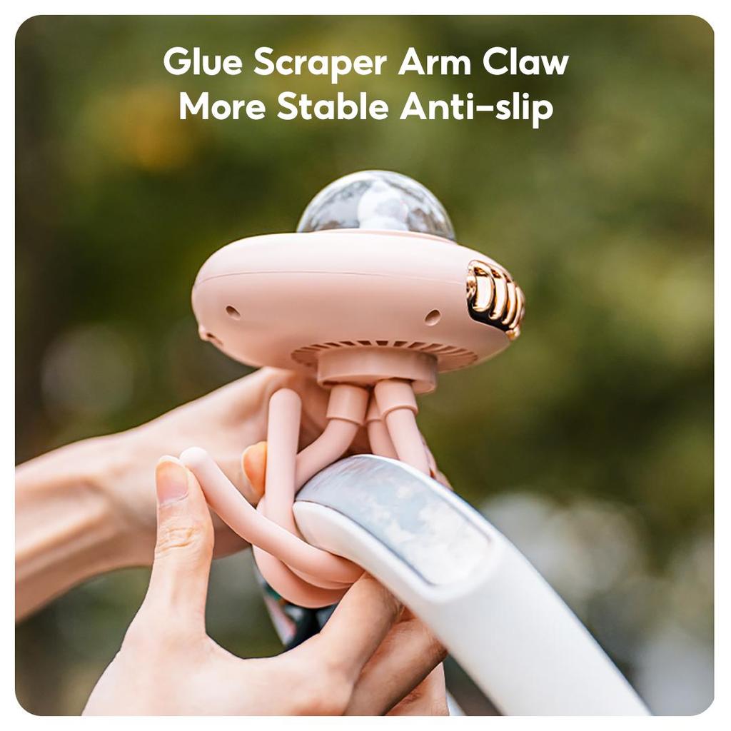 Вентилятор для коляски 3Life, зажим для штатива, вентилятор, 4 скорости, вращающийся ручной вентилятор для автомобильного сиденья, детской кроватки, велосипедной беговой дорожки