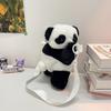 Adorable Plush Panda Children's Bag For Girls Lightweight Breathable And Versatile Design