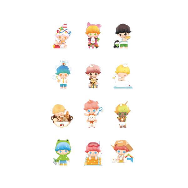 POP MART Коллекция DIMOO Pet Vacation 100% Mystery Boxes, Один Мистери Бокс