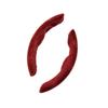 2Pcs Soft Car Steering Wheel Cover Plush Steering Wheel Protector Auto Steering Cover  General
