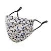 Washable Breathable Face Mask Anti-UV Sunscreen Mask Fashion Cotton Printing Mask  Outdoor Sports