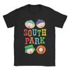 Винтажная футболка с мультфильмом South Park Best Buds для мужчин, с круглым вырезом, из чистого хлопка, с коротким рукавом, летняя одежда