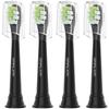 Наборы щеток Oralica, совместимые с электрическими зубными щетками Philips Sonicare DiamondClean белого цвета и мини-набор из 4 штук [Отечественная корпорация], Плюс, Черный,