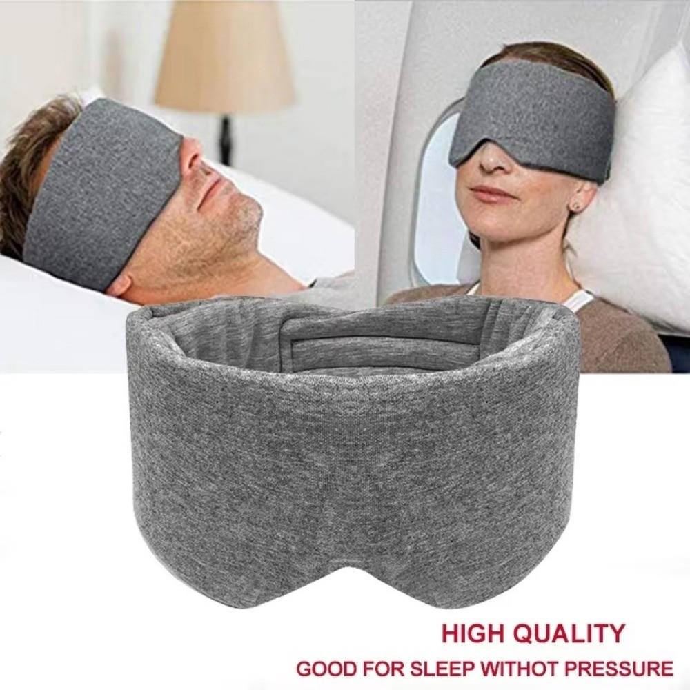 Cotton Material Sleep Eye Mask Full Cover Design Eye Shade Blindfold Blindfold Eye Cover  Rest Time