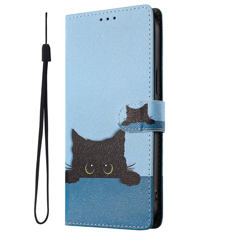Чехол Edge 70 60 50 Fusion Pro для Moto G06 G86 G56 G67 G57 Power G85 G35 G55 G75 G45 G84 Расписной Чехол Кожаная Обложка для Телефона Fundas