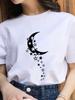 Women Fashion 2022 Cartoon Shirt Print Summer T-Shirts Female Sexy T-Shirt Aesthetic Clothes Summer Tops Trend Graphic T Top