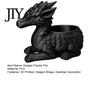 3D Printed Planter Pot Dragon Pot, Mini Succulents Herb Plants Flower Desktop Indoor Outdoor Container, Home Balcony Decoration Small