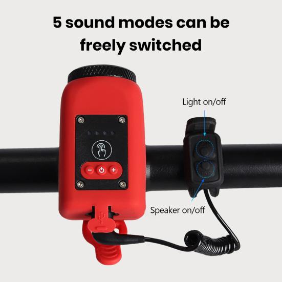 1 комплект электрического велосипедного сигнала со светодиодной подсветкой, простая установка, водонепроницаемая, высокая яркость, велосипедная передняя фара для шоссейных велосипедов MTB