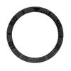 Watch Bezel Insert 38mm Ceramic Embossed Digit Watch Bezel Ring Replacement Accessory Parts for