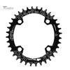 Для велосипеда круглая/овальная 104BCD 32T 34T 36T 38T узкая широкая одинарная звездочка